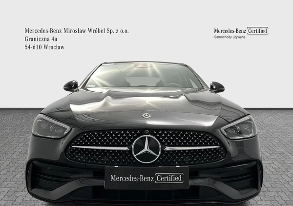 Mercedes-Benz Klasa C cena 239900 przebieg: 46500, rok produkcji 2021 z Wrocław małe 407